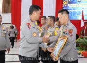 Personel Polres Barsel Raih Penghargaan Operator Teraktif Ketahanan Pangan