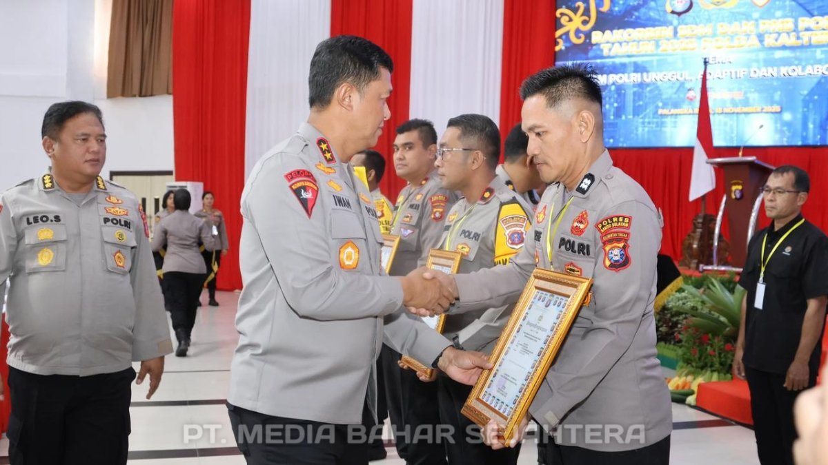 personel-polres-barsel-raih-penghargaan-operator-teraktif-ketahanan-pangan