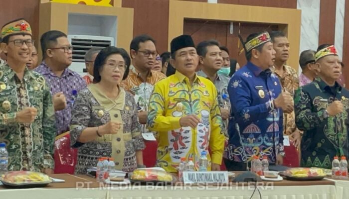 Wakil Bupati Barito Selatan Hadiri Rakor Penanggulangan Kemiskinan Tingkat Provinsi Kalteng
