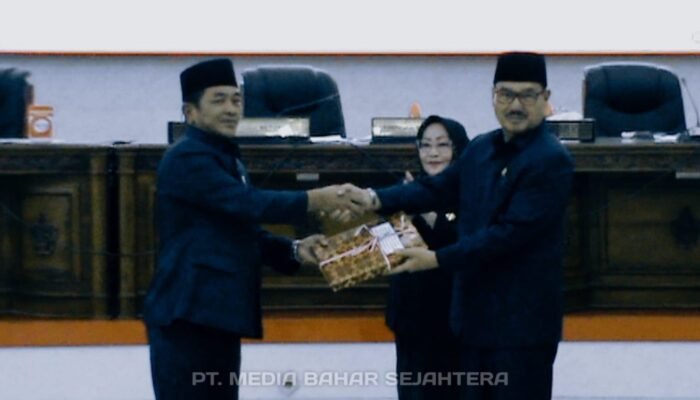 Wabup Barsel Khristianto Yudha Sampaikan Ranperda APBD Barito Selatan 2026