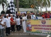 PHBK Barito Selatan Gelar Parade Natal, Dilepas oleh Asisten II Setda Barsel di Taman Iring Witu Buntok
