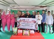 Sambut Suka Cita Natal, Kapolres Barsel Bersama Ketua Bhayangkari Gelar Anjangsana Kasih