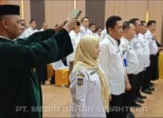 Bupati Barsel Lantik Enam Kepala Dinas