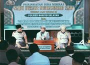 Polres Barsel Gelar Peringatan Isra Mikraj Nabi Muhammad SAW