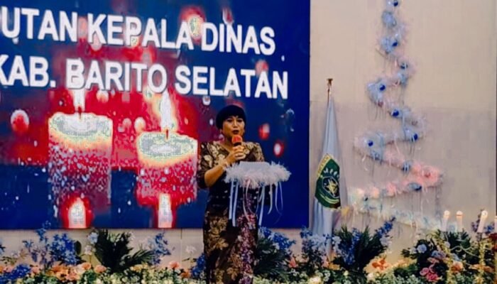 Dinas PUPR Barsel Gelar Perayaan Natal 2025, Pj Sekda Ajak Perkuat Kebersamaan dan Toleransi