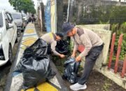 Tindak Lanjuti Instruksi Presiden, Kapolres Barsel Pimpin Gerakan Indonesia ASRI Bersihkan Fasilitas Umum