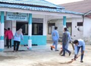 Dukung Gerakan ASRI, Kapolres Barsel Bersama Personil Dan Relawan Bersihkan Dapur SPPG