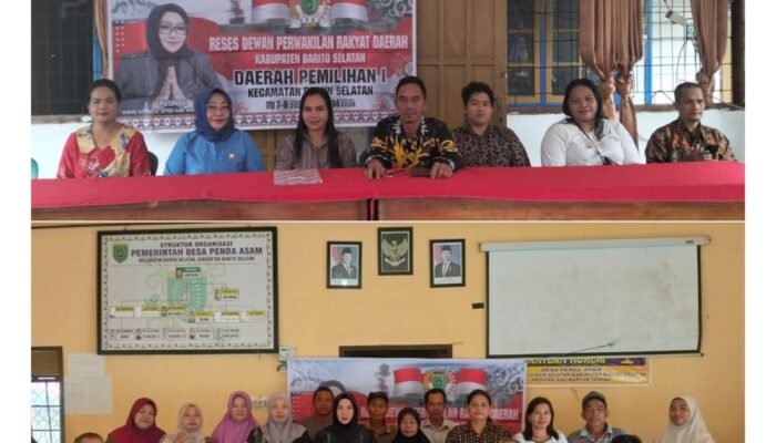 Serap Aspirasi Warga Rusinah Reses di 4 Desa, Kecamatan Dusun Selatan
