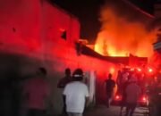 Dua Barak dan Satu Rumah Hangus Terbakar di Buntok, Kerugian Capai Ratusan Juta