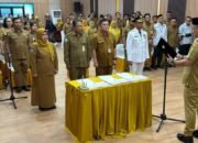 Bupati Lantik 27 Pejabat, Perkuat Reformasi Birokrasi di Barito Selatan‎