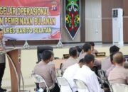 Optimalisasi Tugas Kepolisian, Kapolres Barsel Pimpin Gelar Operasional dan Pembinaan Bulanan