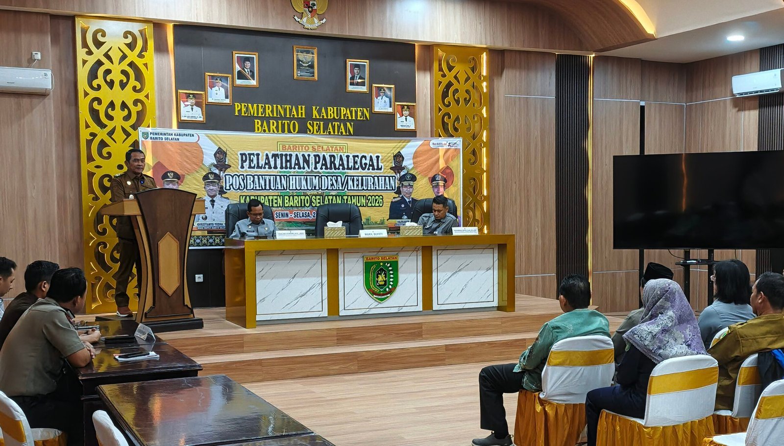 wabup-khristianto-yudha-resmi-buka-pelatihan-paralegal-2026,-barsel-perkuat-akses-keadilan-hingga-desa