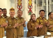 Bupati Barsel Hadiri Rapat Pimpinan Bahas Program Kartu Huma Betang Sejahtera di Palangka Raya