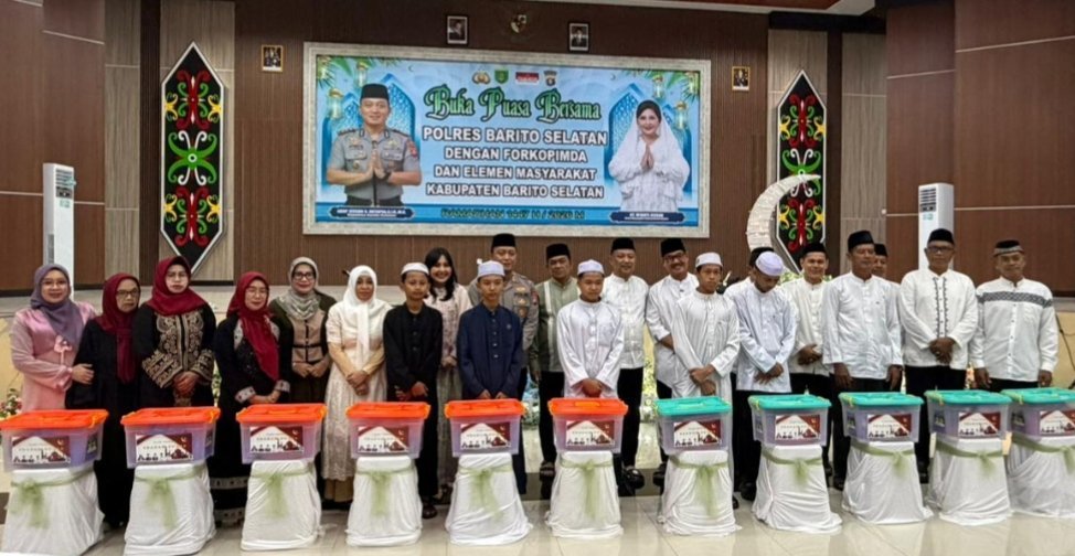 polres-barsel-gelar-buka-puasa-bersama,-perkuat-sinergi-pemerintah-dan-forkopimda-di-bulan-ramadhan