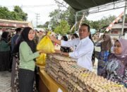 Wabup Barsel Buka Gerakan Pangan Murah, Upaya Tekan Harga Sembako di Bulan Ramadhan