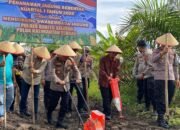 Kapolres Barsel Pimpin Penanaman Jagung Serentak Kuartal I 2026 di Desa Sababilah