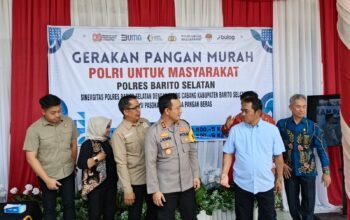 sinergi-pemerintah-daerah-dan-polri-jaga-stabilitas-pangan,-wabup-barito-selatan-hadiri-gerakan-pangan-murah-di-polres