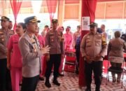 Kunjungi Pos Operasi Ketupat, Kapolres Barsel Pastikan Personel dan Sarpas Siap Layani Pemudik.