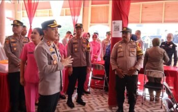 Kunjungi Pos Operasi Ketupat, Kapolres Barsel Pastikan Personel dan Sarpas Siap Layani Pemudik.