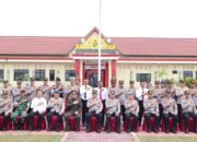 Kapolres Barsel Sambut Kunjungan Wakapolda Kalteng
