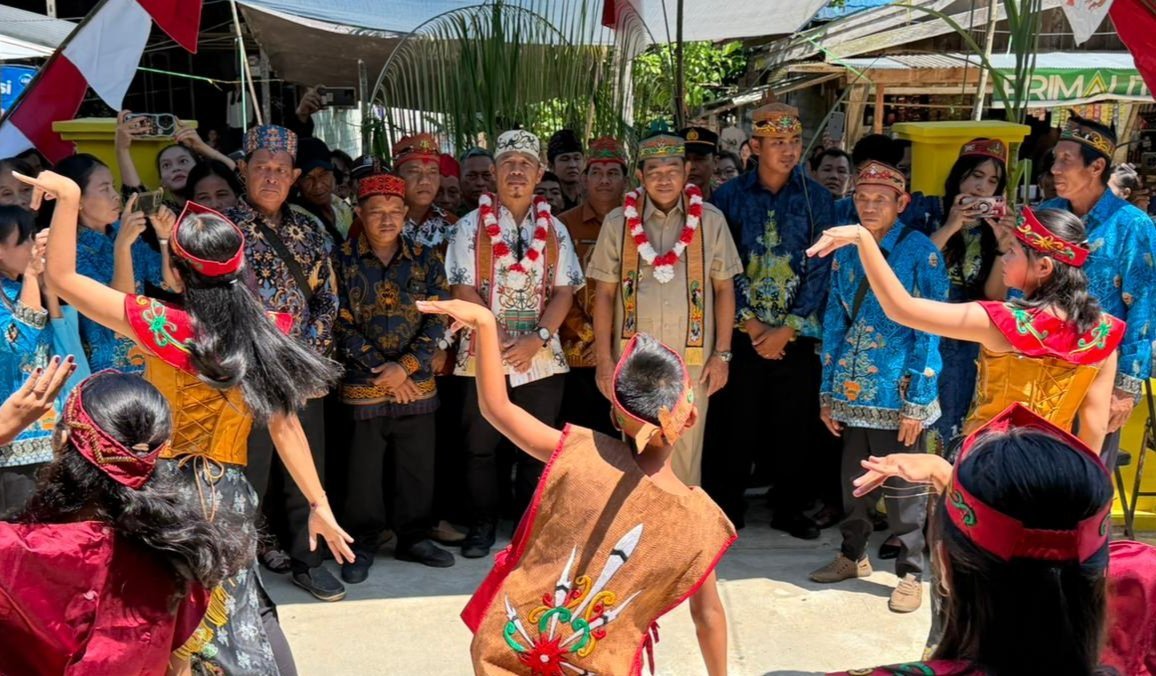 wabup-barsel-resmikan-balai-basarah-erai-pakat-di-gunung-rantau,-tekankan-harmoni-adat-dan-kebersamaan