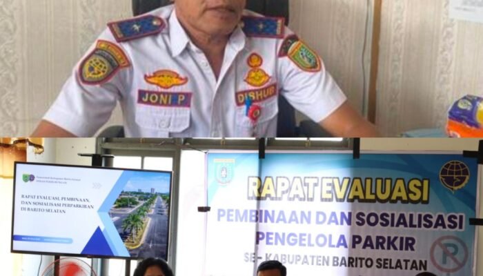Dishub Barito Selatan Evaluasi Pengelolaan Parkir, Tekankan Penataan dan Peningkatan Pelayanan