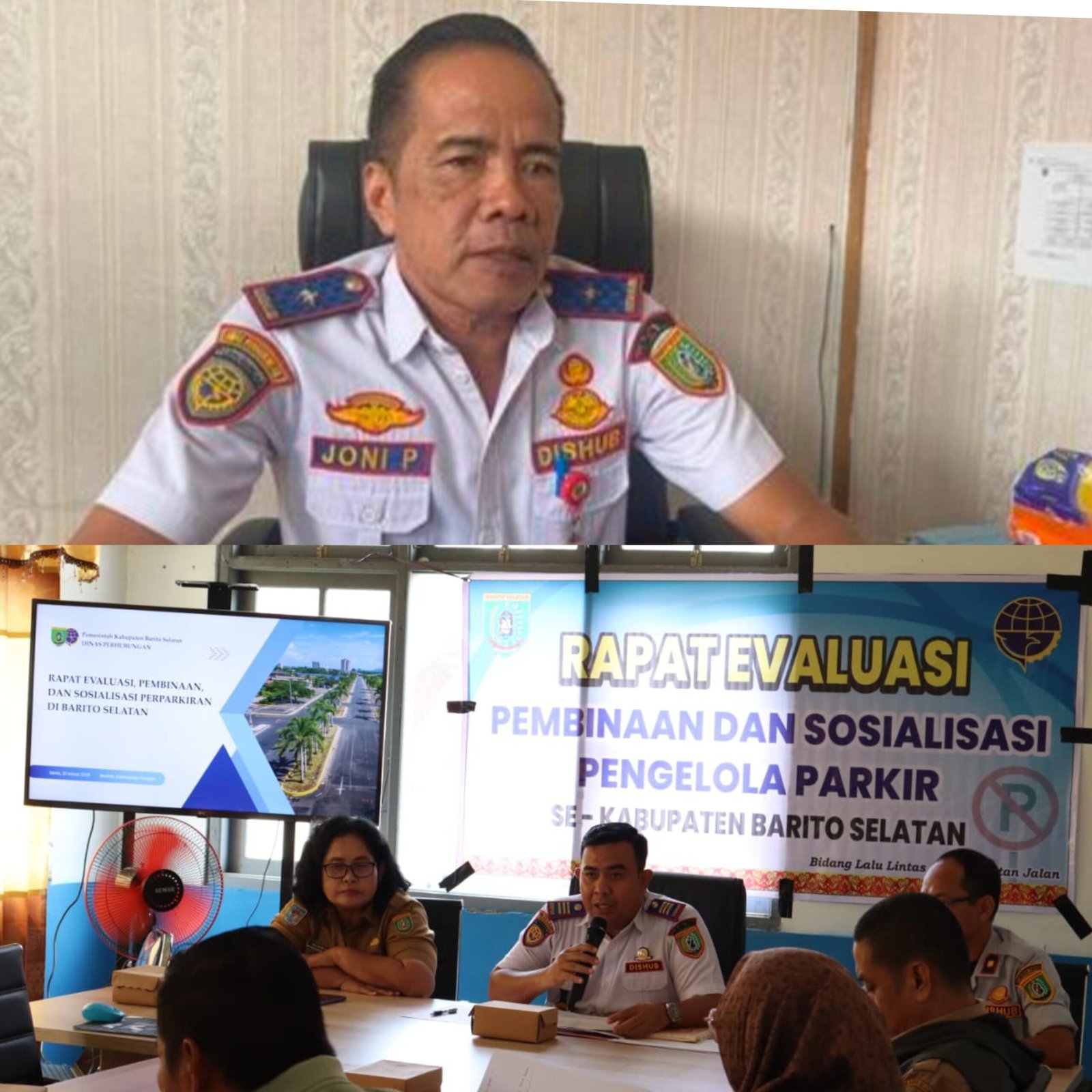 dishub-barito-selatan-evaluasi-pengelolaan-parkir,-tekankan-penataan-dan-peningkatan-pelayanan