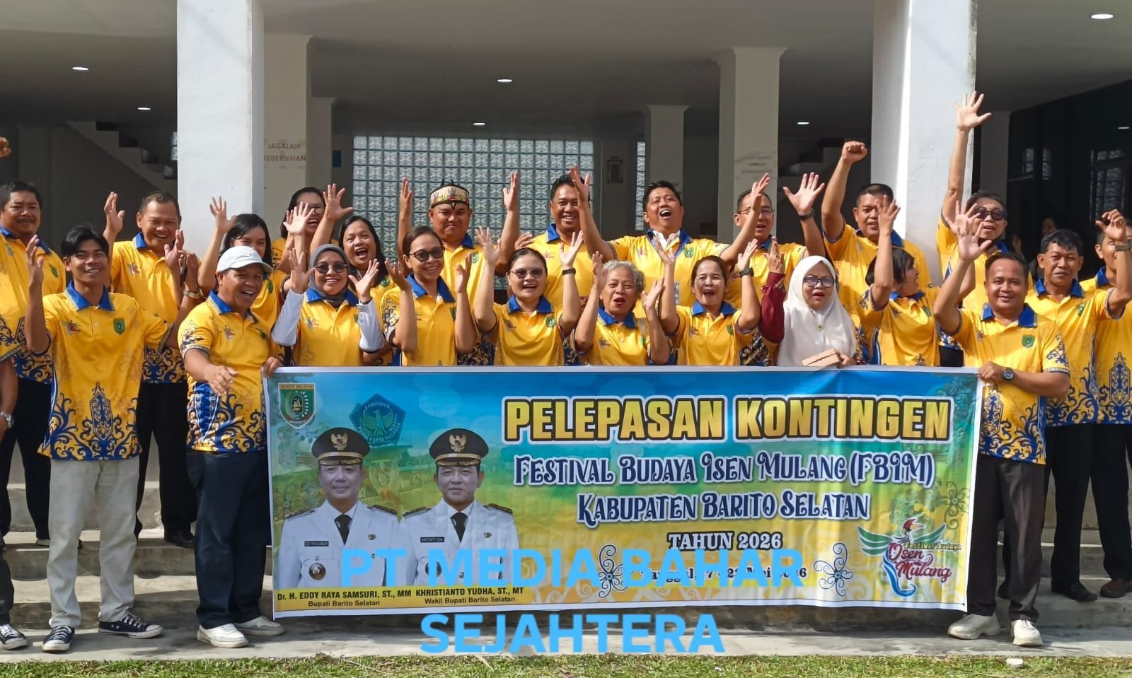lepas-kontingen-fbim-2026,-pemkab-barito-selatan-siap-angkat-budaya-lokal-ke-panggung-nasional‎