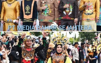 hadiri-pelepasan-karnaval-budaya-fbim-2026,-bupati-eddy-raya-samsuri-ajak-lestarikan-budaya-dayak
