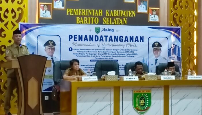 Pemkab Barito Selatan Gandeng Bulog dan Lintas Sektor, Perkuat Perlindungan Perempuan-Anak hingga Ketahanan Pangan