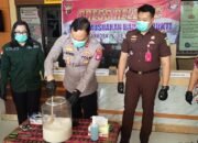 Polres Barito Selatan Musnahkan 105,69 Gram Sabu, Dua Pengedar Ditangkap dalam Operasi Mei 2026