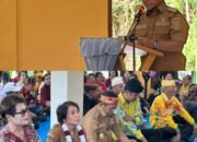 Wakil Bupati Barito Selatan Resmikan Balai Basarah Pakat Maeh di Desa Lembeng
