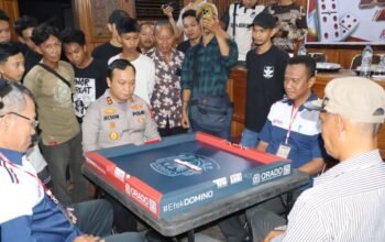 turnamen-domino-orado-kapolres-barsel-cup-2026-resmi-dibuka,-semarakkan-hari-bhayangkara-ke-80