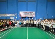Polri Untuk Masyarakat, Turnamen Bulutangkis Kapolres Barsel Cup Meriahkan Hari Bhayangkara Ke-80