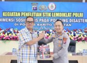 Polres Barito Selatan Jadi Objek Penelitian STIK Lemdiklat Polri, Kaji Pemolisian dalam Penanggulangan Bencana