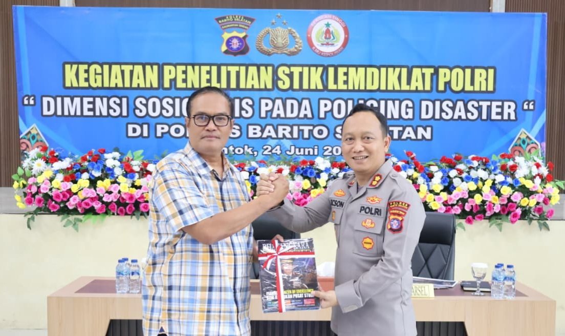 polres-barito-selatan-jadi-objek-penelitian-stik-lemdiklat-polri,-kaji-pemolisian-dalam-penanggulangan-bencana