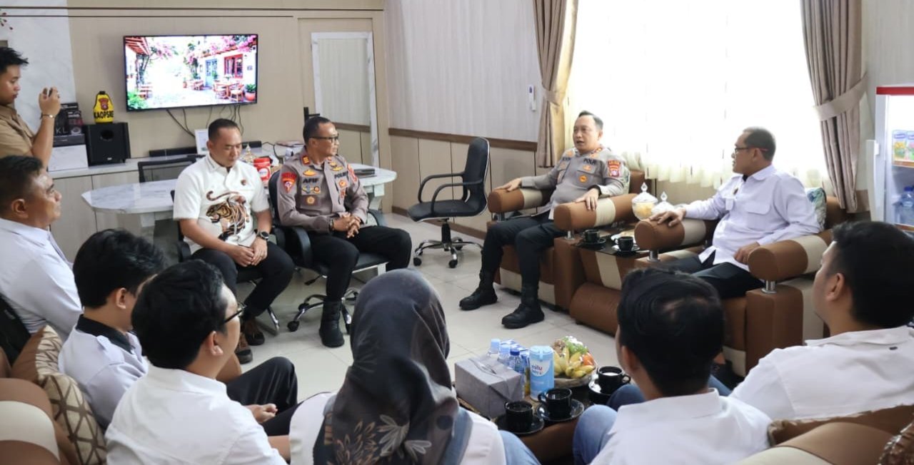 kapolres-barito-selatan-terima-kunjungan-silaturahmi-bpn,-perkuat-sinergi-layanan-publik-dan-pertanahan