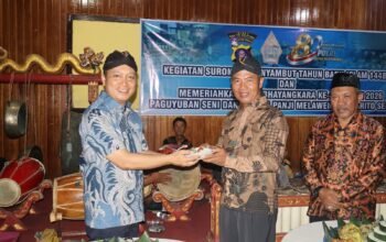 paguyuban-seni-dan-budaya-panji-malawen-gelar-suronan,-meriahkan-hut-bhayangkara-ke-80-di-barito-selatan