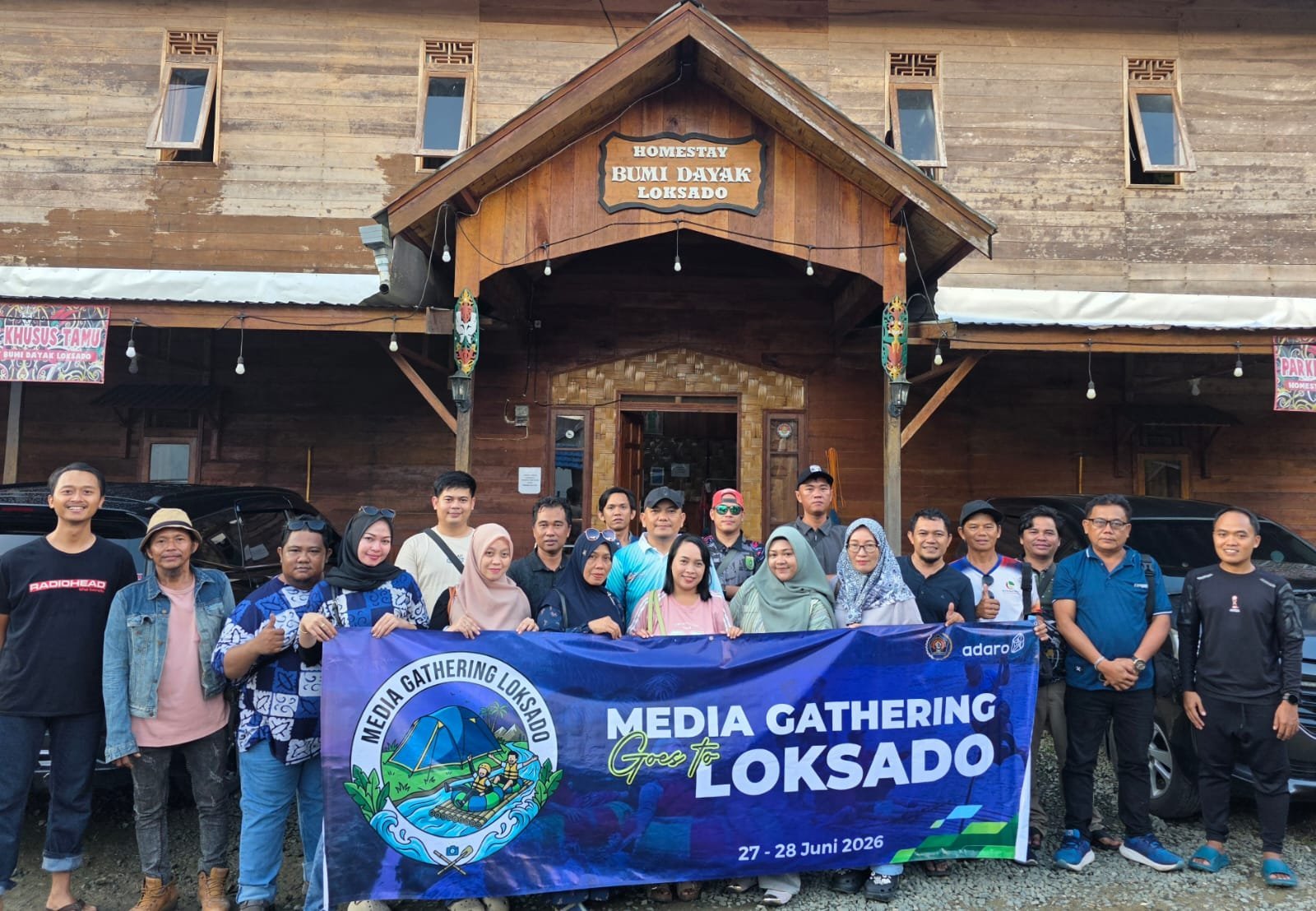 pt-adaro-indonesia-dan-pwi-barito-selatan-gelar-media-gathering-di-loksado