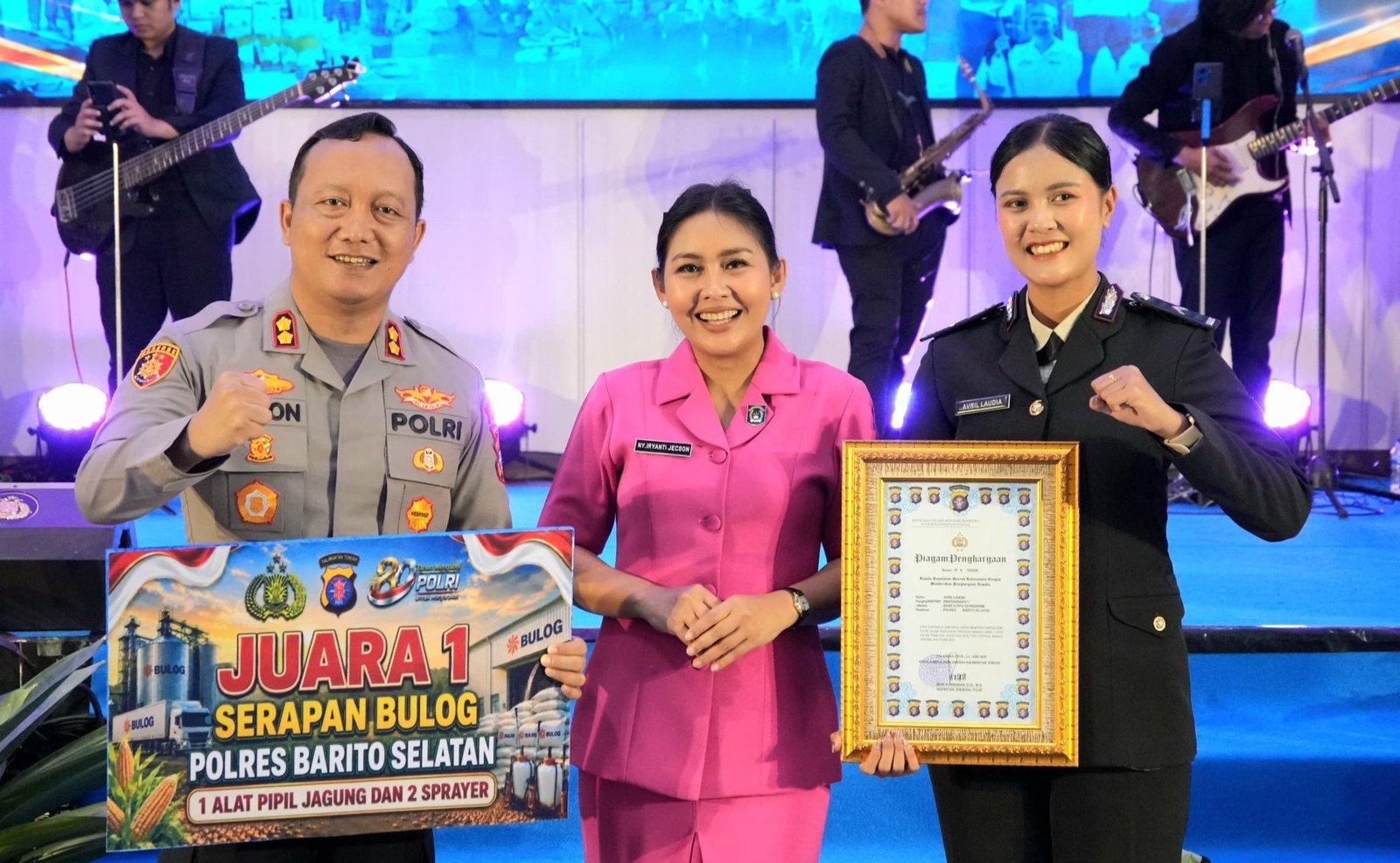 polres-barito-selatan-raih-juara-i-ketahanan-pangan-polda-kalteng,-inovasi-anjeli-masuk-nominasi-kementerian-panrb