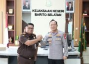 Kapolres Barsel Perkuat Sinergi Penegakan Hukum Lewat Silaturahmi dengan Kajari Barito Selatan