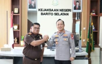 kapolres-barsel-perkuat-sinergi-penegakan-hukum-lewat-silaturahmi-dengan-kajari-barito-selatan