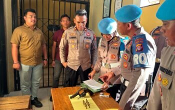 bid-propam-polda-kalteng-periksa-disiplin-dan-senpi-personel-polres-barito-selatan
