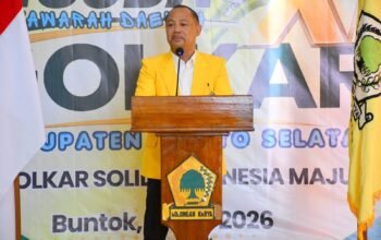 eddy-raya-samsuri-kembali-pimpin-golkar-barito-selatan,-fokus-perkuat-konsolidasi-dan-hadapi-agenda-politik
