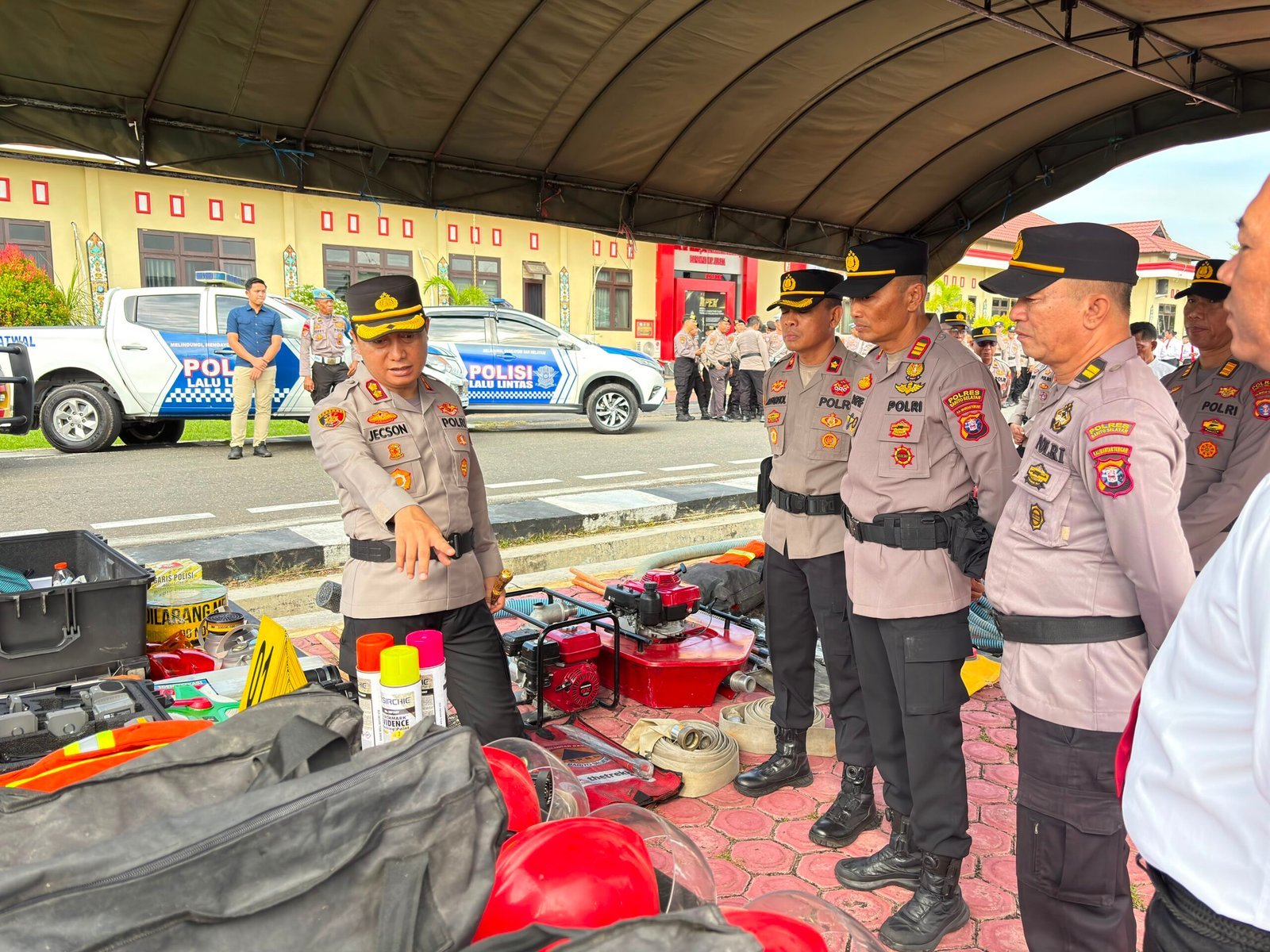 kapolres-barsel-pimpin-apel-siaga-karhutla,-pastikan-personel-dan-sarpras-siap-hadapi-ancaman-kebakaran