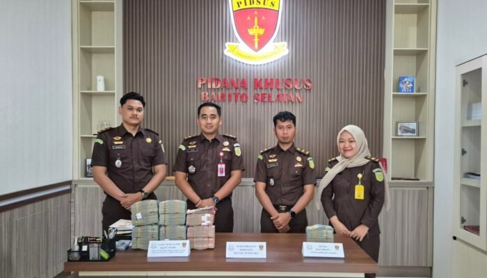 Hari Bhakti Adhyaksa ke-66, Kejari Barito Selatan Pulihkan Kerugian Negara Rp407,7 Juta dari Perkara Korupsi KONI