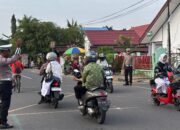Personel Polres Barsel Intensifkan Gatur Pagi, Jaga Kelancaran Lalu Lintas di Kota Buntok