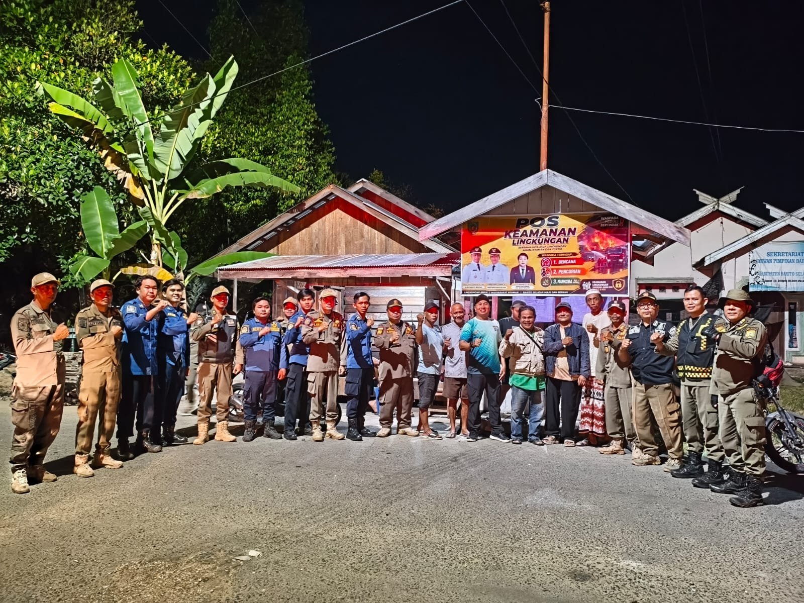 satpol-pp-dan-damkar-barito-selatan-gelar-patroli-gabungan,-antisipasi-gangguan-ketertiban-dan-kebakaran