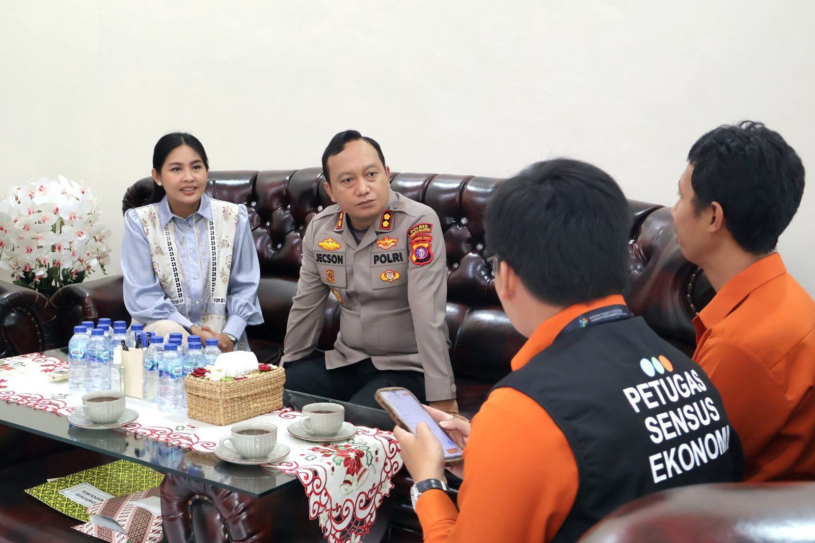 kapolres-barsel-dukung-sensus-ekonomi-2026,-ajak-pelaku-usaha-berikan-data-yang-jujur