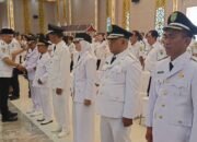 213 Pejabat Pemkab Barito Selatan Dilantik, Bupati Tegaskan Disiplin, Kinerja, dan Pengamanan Aset Daerah